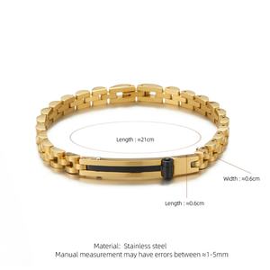 Women's Stainless Steel <b>Beaded</b> <b>Bracelet</b> with Geometric Curved Plate Band Fashion Jewelry Watch Strap Style Accessories - Product Image 4