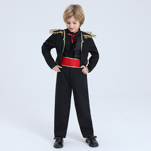 Disfraz de torero español para niños, uniforme de cosplay para carnaval 2024, atuendo de matador para actuaciones de Halloween - Product Image 6