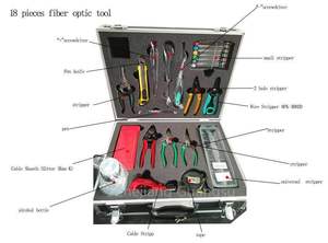 G & T 2024 recién llegado Telecom Power <span class=keywords><strong>Kit</strong></span> FTTH FTTX herramienta de fibra con cuchilla de fibra y VLF para red óptica - Product Image 3