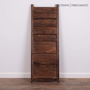 <span class=keywords><strong>Escalera</strong></span> plegable <span class=keywords><strong>de</strong></span> <span class=keywords><strong>madera</strong></span> <span class=keywords><strong>de</strong></span> 4 niveles para revistas, soporte para plantas, Exhibidor <span class=keywords><strong>de</strong></span> flores plegable - Product Image 3