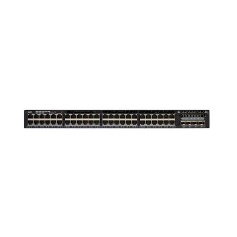Network New 3650 Series Layer 3 48 Ports Gigabit Ethernet POE Switch with 4 x 1G Uplinks WS-C3650-48PS-S