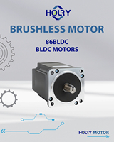 Moteur BLDC 86BLDC130 certifié CE ISO, haute efficacité, 48VDC 220VAC 310VDC, triphasé, 785W, moteur CC sans balais pour robot