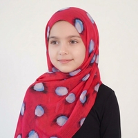 Hijab en modal imprimé pour enfants, taille mini, nouvelle tendance, hijab en modal de luxe de qualité supérieure, taille mini 165*50 cm, hijab en modal tissé en bambou