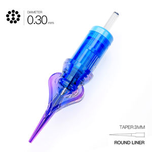 Mast Ocean Heart Aguja de tatuaje desechable Maquillaje permanente Cartucho de tatuaje 1R 7F para máquina de tatuaje universal Pluma Más nuevo - Product Image 1