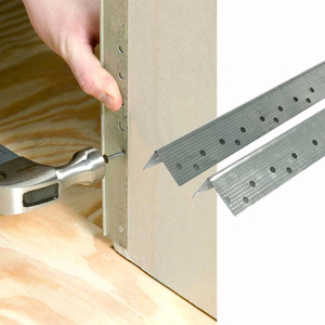 Profilés en acier de haute qualité pour plâtrage moderne, cornière en acier galvanisé de type L 25/30/32mm, angle mural métallique perforé - Product Image 1