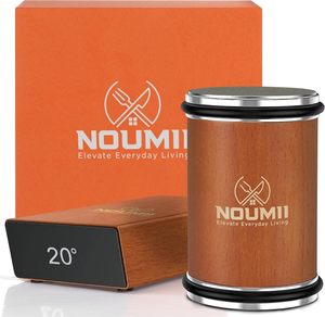 Kit d'affûtage de couteaux à roulettes : bois de hêtre de qualité supérieure, guide magnétique. Affûtage facile et <span class=keywords><strong>efficace</strong></span> pour les chefs et les cuisiniers amateurs. - Product Image 1