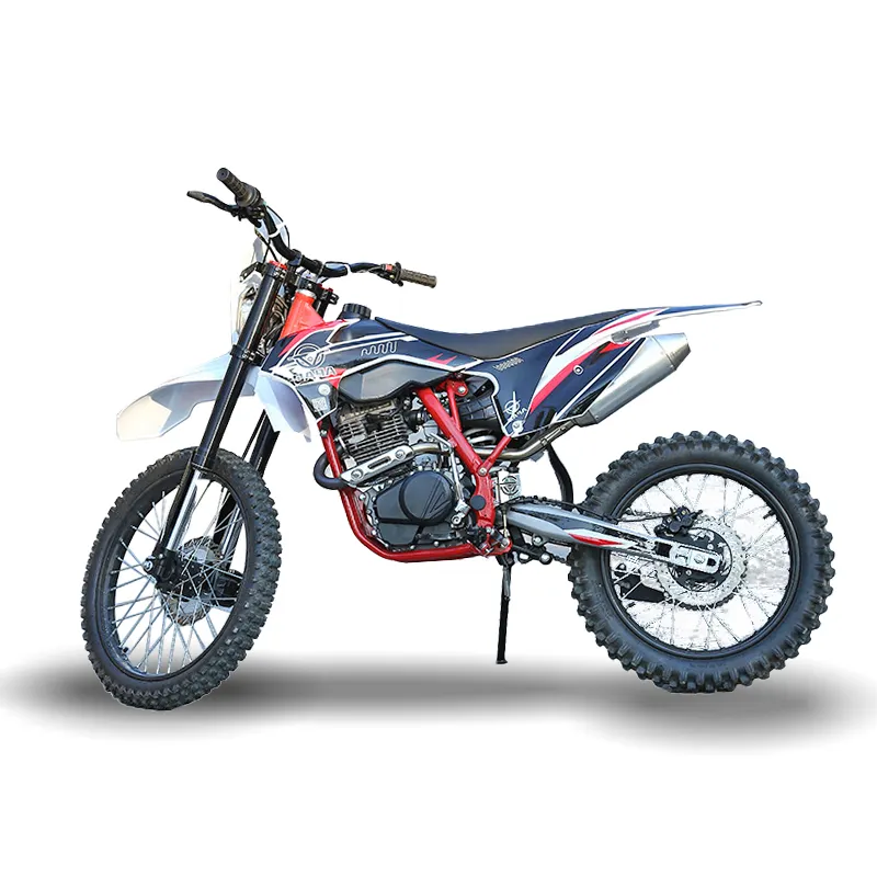 Refroidi à l'eau nouveau automatique gaz Moto Cross Dirtbike moteur Trail Dirt Bike essence Motocross moto tout-terrain