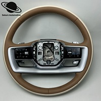 Volant en cuir personnalisé pour Land Rover Defender Range Rover 2013-2022, mise à niveau de l'ancien au nouveau, voiture LP405 LP460