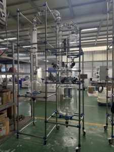 Customizable 200L Glass-Lined Steel Reactor Vessel - Corrosion Proof for HCl/H2SO4 Production - Product Image 5