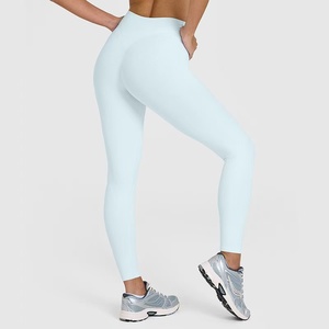Legging <span class=keywords><strong>de</strong></span> <span class=keywords><strong>Yoga</strong></span> Taille Haute pour Femmes, Personnalisé avec Logo, Vêtement <span class=keywords><strong>de</strong></span> <span class=keywords><strong>Sport</strong></span> pour la Gym, Effet Gainant et Rehausseur <span class=keywords><strong>de</strong></span> Fesses - Product Image 4