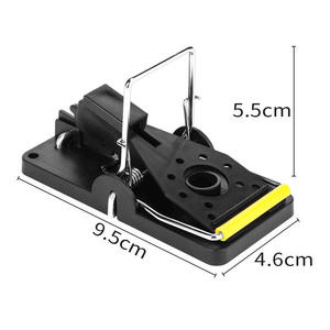 Piège à souris en plastique noir efficace Piège à souris intelligent pour rongeurs avec <span class=keywords><strong>appât</strong></span> pour la maison - Product Image 2