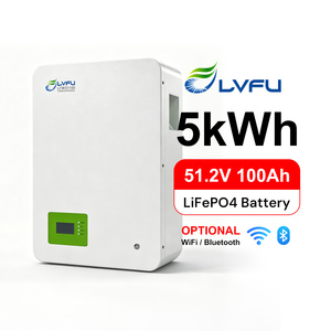 แบตเตอรี่ลิเธียม LVFU lifepo4 EU/MY/PK/ID/PH รุ่น 48V 100Ah 200Ah ความจุ 5kWh 10kWh 15kWh 20kWh ราคาโรงงาน - Product Image 1