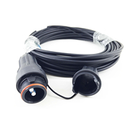Connecteur Fullaxs FLX Duplex 2 Cœurs Étanche pour Câble CPRI de Fibre Optique, pour BBU RRU FTTA Extérieur 5G en Milieu Industriel