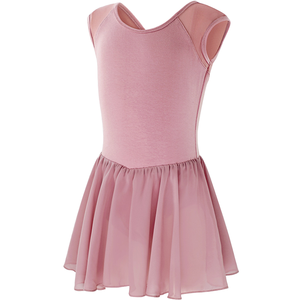 Traje de Ballet con Falda, Leotardo para Jazz, Latino, Tango, Yoga, Gimnasia, para Niñas, Competencia de Danza, Práctica, Poliéster - Product Image 1