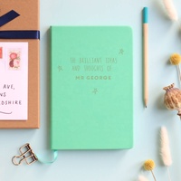 Vente en gros, carnet de notes A5 personnalisé à couverture rigide, carnet de notes, Journal, cadeau pour enseignant