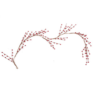 Décoration de vigne rouge artificielle Hengyu, rotin artificiel pour mariage et décoration de la maison, 80 cm - Product Image 4