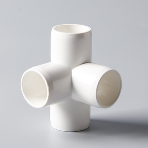 Chất Lượng Cao Tù<span class=keywords><strong>y</strong></span> Chỉnh Khuỷu Tay Ống Phụ Kiện ASTM D1785/2466 <span class=keywords><strong>Pvc</strong></span> <span class=keywords><strong>Pvc</strong></span>-u 4 Way Ống Nối - Product Image 2