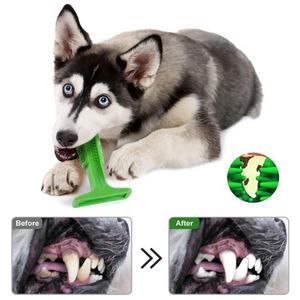 Köpek diş fırçası diş temizleme çiğnemek oyuncaklar doğal kauçuk köpek diş fırçası çiğnemek oyuncaklar - Product Image 4