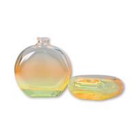 Bouteille de parfum Oem vente en gros d'emballage écologique bouteilles de diffuseur bouteille de parfum ambré en verre de luxe