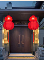 Chinesische Rote Laternen für Ramadan, Hochzeiten und Außeneinsatz - Straßen- und Restaurant-Dekorationen