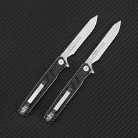 Lames remplaçables en acier au carbone, couteaux utilitaires EDC, couteaux chirurgicaux pour le dépeçage en plein air, scalpel pliable, couteau de poche pour hommes