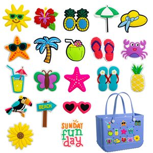 <b>Beach</b> Charms for Bogg Bag Hawaii <b>Accessories</b> Charm with Sturdy Clips for <b>Beach</b> Totes Bag,Rubber <b>Beach</b> Bag <b>Accessories</b> - Product Image 1