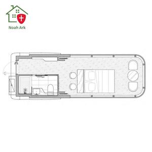 Hôtel Capsule de Luxe en Conteneur Préfabriqué Type Micro-Maison avec Remorque à Bateau pour Complexe Hôtelier Écologique et de Taille Personnalisable - Product Image 6