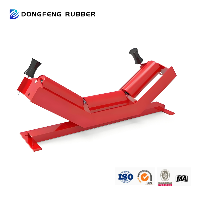 Mine Rubber Conveyor Belt with Rollers