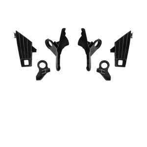 Kit de Reparación de Faros Delanteros para Mercedes-Benz Clase ML W164, Piezas A1648200159L A1648200259R, Negro Mate - Product Image 1