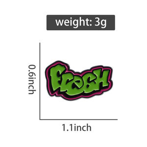 Europees En Amerikaans Engels Geometrisch Model Pak Collectie All-Match Forens Prachtige Geschenk Metalen Badge Broche Kleding - Product Image 6