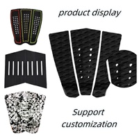 Tapis de traction antidérapant personnalisé en EVA pour planche de surf, adhésif haute densité pour la partie arrière, compatible avec les planches de SUP et pour animaux de compagnie