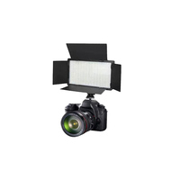 Lampe de studio photo LED600 en promotion, éclairage vidéo LED pour appareil photo, anneau lumineux LED avec pince pour téléphone et support d'éclairage