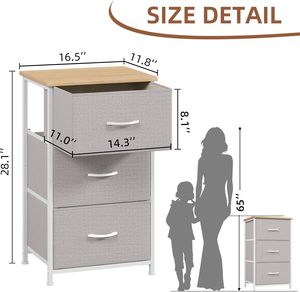 Organisateur de rangement de tiroirs de commode de luxe moderne le plus vendu - Product Image 5