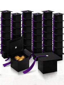 Cajas <span class=keywords><strong>de</strong></span> Regalo <span class=keywords><strong>de</strong></span> Papel Negro <span class=keywords><strong>con</strong></span> Borla para <span class=keywords><strong>Dulces</strong></span> <span class=keywords><strong>de</strong></span> Graduación, Cajas <span class=keywords><strong>de</strong></span> Regalo <span class=keywords><strong>con</strong></span> Forma <span class=keywords><strong>de</strong></span> Birrete para Fiestas <span class=keywords><strong>de</strong></span> Graduación - Product Image 5