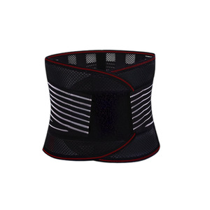 Ceinture de soutien lombaire avec plaque en acier, réglable et respirante, pour soulager les maux de dos, correction de la posture, ajustement universel - Product Image 1