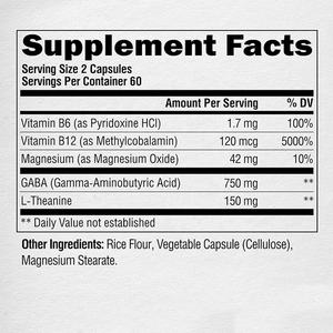 Oem/odm להתאמה אישית קפסולות עם טבעי l-theanine 150 תמצית שינה & תמיכת רוח-קפסולות שינה טבעוניות - Product Image 4