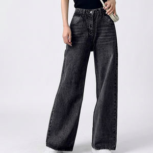 Pantalones Cargo de Verano para Mujer, Cintura Media, Corte Recto, Cierre de Cremallera, Secado Rápido, Transpirables, 100% Algodón Sostenible - Product Image 1