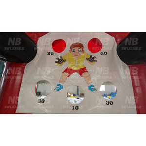 Kid and Adult PVC <b>Inflatable</b> Football Soccer Golf Targets Dart Board Castle Style Stand <b>Game</b> for Sale Foot Dart Board <b>Inflatable</b> - Product Image 2