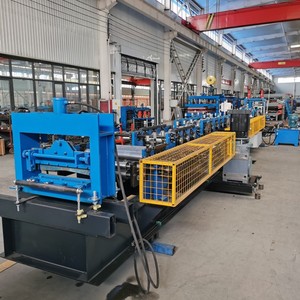 Machine de formage de toiture en acier coloré en forme de C, U, Z, C100-400, entièrement automatique, <span class=keywords><strong>changement</strong></span> de vitesse et de roulement - Product Image 1