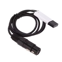 Adaptateur d'interface USB vers DMX LED DMX512 Studio Computer PC Stage Lighting Controller Dimmer