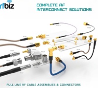 Conectores Triaxiales TNC TRB, Conector 1553B TRX316 TRC75-1, Cables de Comunicación Macho y Hembra