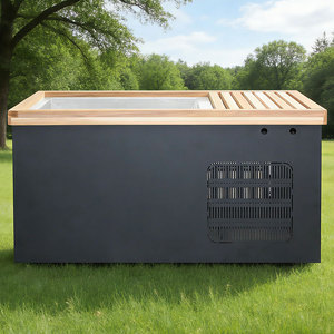 อ่างน้ำเย็นแบบรวมทุกอย่างในหนึ่งเดียว อ่างแช่น้ำแข็งสุดหรู พร้อมเครื่องทำความเย็นในตัว สำหรับใช้งานกลางแจ้ง ซาวน่าและอ่างแช่น้ำเย็น - Product Image 1