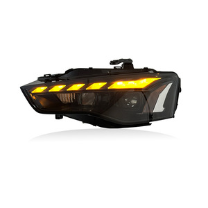 Ensemble de phares LED améliorés avec feux de jour dynamiques et clignotants séquentiels pour <span class=keywords><strong>Audi</strong></span> <span class=keywords><strong>A5</strong></span> 2012-2016 - Product Image 1