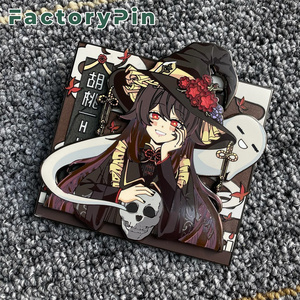 Dính nam châm ID thăng hoa Tên Chăn với chủng tộc số kim loại giáng sinh thiên thần khắc ống đồng in ấn kỹ thuật - Product Image 6