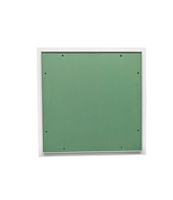 Plaque d'accès en alliage d'aluminium pour plafond, étanche et insonorisée, avec système de verrouillage à pression pour trappe de visite