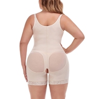 Haute compression personnalisé colombien Faja ceinture body Powernet Shorts Shapewear femmes nouveau bout à bout BBL Fajas Colombianas