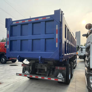 Second Hand Drive Sinotruck Howo Tx 8*4 <b>12</b> Wheels Dump Truck Can Load 50 Tons of Cargo for Hot Factory Sales - Product Image 3