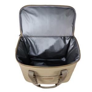 Large Capacity Insulated Cooler Bag Printed Polyester for Outdoor Hiking Camping Picnics Unique Letter Design for Cold Drink - Product Image 2