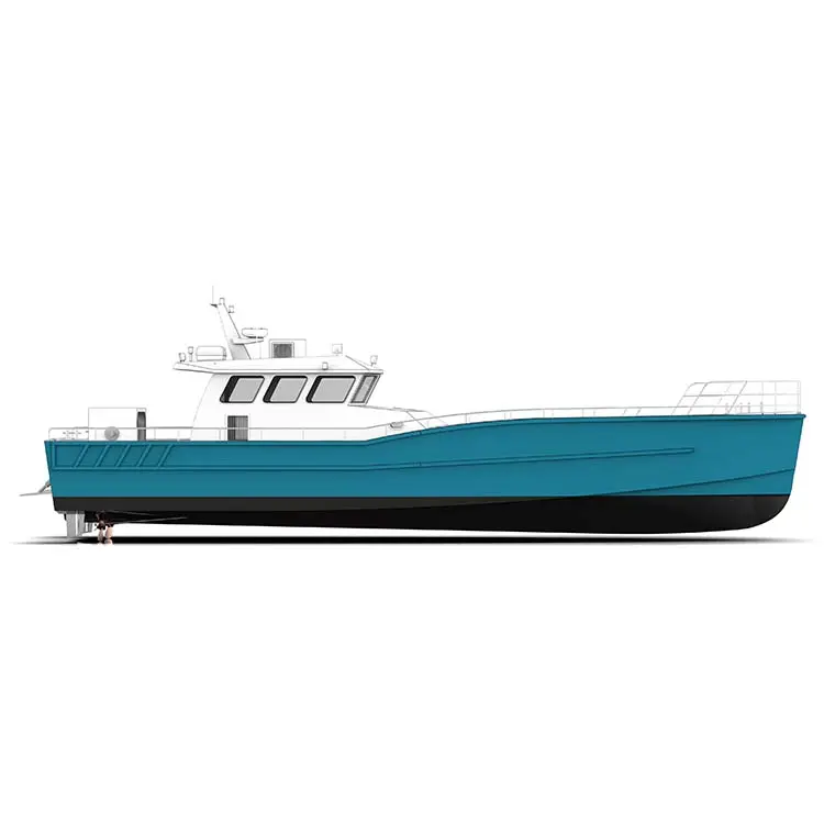 Hotsale commerciale in lega di alluminio 5083 pesca/sport/visite turistiche/yacht della guardia costiera/barca/nave/chiatta/cutter