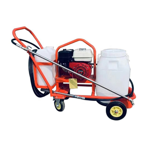 Máquina de Asfalto en Aerosol con Motor de Alta Potencia Color Naranja para Uso en Construcción - Product Image 2